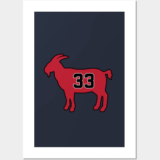 Scottie Pippen Chicago Goat Qiangy Posters and Art